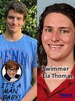 Lia Thomas has broken numerous University of Pennsylvania women's swim records. In her 1650-meter freestyle win, Thomas beat second-place finisher and teammate Anna Kalandadze by more than 38 seconds. That means that the women who had held those records no longer hold them, because universities allow biological men to join women's swim teams.